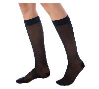 Sigvaris Styles Transparent Chaussettes Classe 2 Normal Taille S Noir