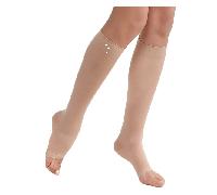 Sigvaris Styles Transparent Chaussettes Pieds Ouverts Classe 2 Normal Taille S Beige 110