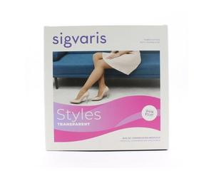 Sigvaris Styles Transparent Collant 2 Bleu Nuit TSN 1 Unité