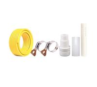 SIHAIAN Kit d'égouttoir automatique pour piscine ronde et rectangulaire SIHAIAN - Anti-engorgement - Contrôle du niveau d'eau de la surface - Empêche l'encrassement (D : 548,6 cm)