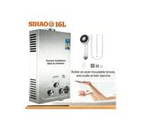 SIHAO Chauffe-eau instantané au GPL,16L,32kw,chauffe-eau portable sans réservoir