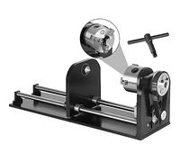 Sihao Module de gravure à rouleaux rotatifs sur axe Y, Laser rotatif pour la plupart des Graver Laser, pour graver des boîtes d'objets cylindriques, Verres à vin, tasses Pour machines Sihao uniquement