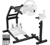 SIHAO Support Pour Console De Jeux Construction Robuste En Acier Au Carbone Adapté Aux Joueurs De Différentes Morphologies