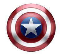 SiheToys Captain Unique Design Amrica Bouclier Métallique, Capitaine Métal pour Adultes, Role Play Costume Accessoire Peut Être Utilisé pour La Décoration Murale