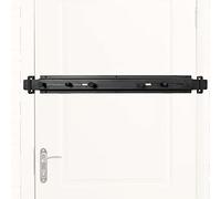 Sihnman Barre de barricade avec crochet de porte (SS) Design breveté pour renforcer la sécurité et protéger la maison Arrêtez l'invasion de la maison et les intrus sur la porte d'entrée, salle de bain
