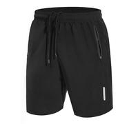 SIHOHAN Short de Sport pour Homme - Séchage Rapide - avec Poche zippée - Convient pour différentes Occasions de Loisirs et de Sport