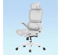 SIHOO B100 Fauteuil de Bureau Ergonomique - Soutien Lombaire, Chaise de Bureau Grillagée avec Appui-Tête Réglable, Assise Pivotante pour Domicile & Gaming, Gris