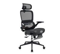 SIHOO B100 Pro Chaise Bureau Maille, Support Dorsal Double Adaptatif, Noir