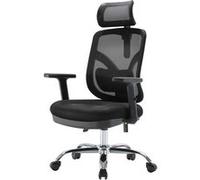 chaise de bureau SIHOO chaise de bureau ergonomique noir Noir