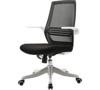 Sihoo chaise de bureau ergonomique moderne, chaise de bureau, respirante accoudoir relevable ~ noir