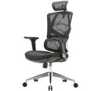 SIHOO chaise de bureau ergonomique soutien lombaire rembourré noir