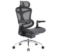 SIHOO Doro C300 Pro Chaise Bureau Ergonomique avec accoudoirs Ultra-Doux 6D, Soutien Lombaire Dynamique et Ajustement de la Profondeur du siège pour Le Bureau à Domicile (Noir), Expédiée en 2 Colis