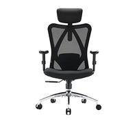 SIHOO Chaise de Bureau, Siege de Bureau Ergonomique avec Support Lombaire et accoudoir réglable, Fauteuil de Bureau d'une capacité maximale de 150 kg
