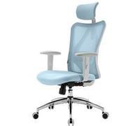 SIHOO M18 Fauteuil de Bureau Ergonomique,avec Support Lombaire et accoudoir réglable,Bleu Clair