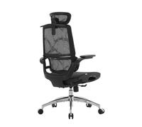SIHOO M59AS Chaise Ergonomique, Support Lombaire Adaptatif, 150 kg, Noir