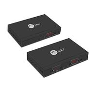 SIIG Balun d'extension HDMI 1080p via Ethernet IP, 120 m, plusieurs à beaucoup, kit configurable matrice sur CAT5e/CAT6 jusqu'à 100 entrées, passe infrarouge du récepteur