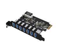SIIG Legacy and Beyond Series Carte hôte PCIe vers USB 3.0 7 ports PCI Express (carte hôte PCIe externe), prend en charge UASP