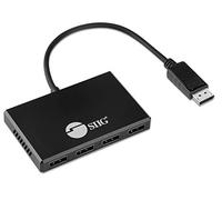 SIIG Répartiteur et adaptateur DisplayPort 1.4 vers DisplayPort MST Hub 4K - 1x4 DP 1.4 vers DP Multi Moniteur - Pour PC Windows et ordinateurs portables (pas pour Mac OS) CE-DP0R11-S1