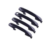 SIJYG1 Couvercle Poignée Porte Extérieure pour Hyundai pour I20 2007 2008 2009 2010 2011 2012 2013 2014 Noir 82651-1J000 Ensemble poignée Porte extérieure Avant arrière Gauche Droite