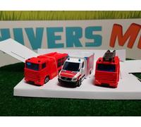Siku Set d'Urgence 6326 Métal/Plastique Rouge/blanc Ensemble de jouets combinables Pièces mobiles