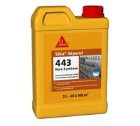 SIKA 660208 Separol-443 Pure Synthese Huile de décoffrage, Brun Clair
