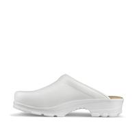 SIKA 8105 Flex LBS - Sabot Ouvert - Convient pour l'industrie pharmaceutique, Alimentaire, hôpital et Soins, gastronomie (HORECA) et Cuisine, Service et Nettoyage - Blanc - Blanc., 43 EU