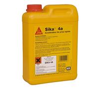 SIKA - Accélérateur de prise rapide - Sika 4A - Accélération des mortiers - Réalisation d'enduits sur surfaces ruisselantes - 2L