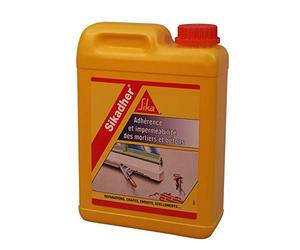 SIKA - Additif mortier imperméabilisant - Sikadher - Blanc - 2L | Pour mortiers et bétons - Limite les risques de fissuration - Améliore la dureté de surface