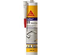 Sika flex-111 Stick & Seal, blanc, adhésif et mastic flexible, mastic polyvalent, joints intérieurs et extérieurs, 290 ml