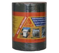 SIKA - Bande d'étanchéité autocollante pour la réparation de toiture/gouttière Multiseal Gris-vert (RAL 7009) - Multisupports - Résistant aux UV/Déchirure - Peut-être peint - 200mm x 10m