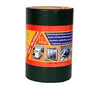 SIKA - Bande d'étanchéité autocollante pour la réparation de toiture/gouttière Multiseal Gris-vert (RAL 7009) - Multisupports - Résistant aux UV/Déchirure - Peut-être peint - 225mm x 10m