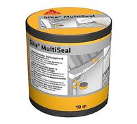 SIKA - Bande d'étanchéité autocollante pour la réparation de toiture/gouttière Multiseal Gris-vert (RAL 7009) - Multisupports - Résistant aux UV/Déchirure - Peut-être peint - 150mm x 10m