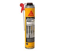 Sika Boom-400 Fire Mousse de polyuréthane expansée professionnelle résistante au feu, pour usage manuel et pistolet, rose, 750 ml