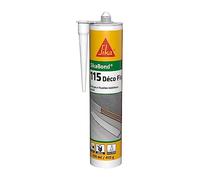 SIKA - Colle d'agencement - SikaBond 115 Déco Fix, Blanc - Colle à maintien immédiat - Intérieur et extérieur abrité - Multi-supports - Remplace clous et vis - 290ml (Lot de 6)