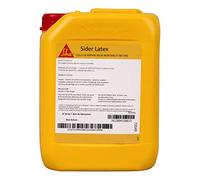 SIKA - Colle de reprise pour mortier et béton - Sider Latex Blanc - Convient pour le profilage et la réparation - Améliore l'élasticité - Améliore la résistance - Imperméable - 5L