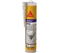 Sika Colle et mastic Sikaflex-112 Crystal Clear Transparent - Pour joints d'étanchéité et adhésifs - Pour l'intérieur et l'extérieur - Décoratif - 290 ml