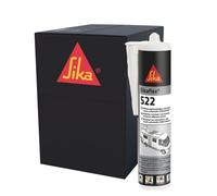 SIKA - Colle-mastic - Sikaflex 522 Blanc - Jointoiement de caravanes et camping-cars - Résistant aux UV - Intérieur et extérieur - Carton de 12 cartouches de 300ml