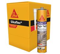 SIKA - Colle puissante - Sikaflex-119 High Tack Purform, Blanc - Collage d’objets lourds - Intérieur et extérieur - Maintien immédiat élevé - Carton de 12 cartouches de 300ml