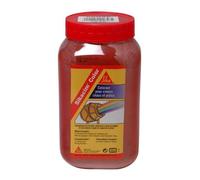Colorant en poudre pour ciment, chaux et plâtre SIKA SikaCem Color - Rouge - 800g Rouge G