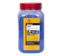 SIKA - Colorant en poudre pour ciment/chaux/plâtre - SikaCem Color Bleu - Couleur uniforme - Résistant aux UV - Ne modifie pas le temps de prise des mortiers - Dosage facile - 700g