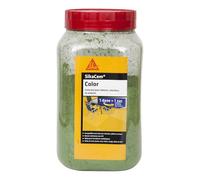 Colorant en poudre pour ciment, chaux et plâtre SIKA SikaCem Color - Vert - 900g