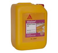 SIKA - Désactivant de surface aspect gravillons lavés pour aménagements urbains et privés - SikaCem Désactivant 2-4, Jaune - Sol extérieur - Antidérapant même sous la pluie - Prêt à l'emploi - 5L