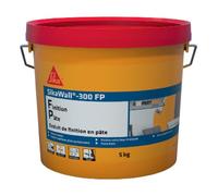 SIKA - Enduit de lissage et finition en pâte - SikaWall-300 FP, Blanc, 5kg