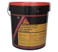 Sika FastFix 50 Enrobé à froid, Noir, Béton bitumineux pour réparations rapides, rebouchage de nid de poule, prêt à l'emploi, circulation immédiate, 25kg