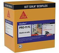 Kit SIKAFLEX PRO 11 FC ECOFLEX 35 poches recharges blanc + 1 pistolet - SIKA - 665536