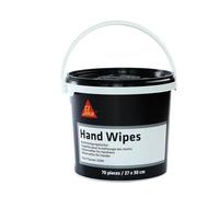 SIKA - Lingettes nettoyantes - Sika Cleaner-350H - Non abrasives pour mains et surfaces - Élimine colles, graisses, huiles, goudron - Doux pour la peau - Parfum agréable - Pot de 70 lingettes