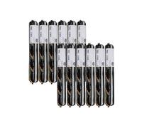 SIKA Lot de 12 mastics d'étanchéité Universel pour véhicules industriels Sikaflex 515 - Blanc - 600ml