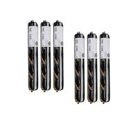 SIKA Lot de 6 mastics d'étanchéité Universel pour véhicules industriels Sikaflex 515 - Blanc - 600ml