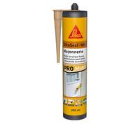 SIKA - Mastic acrylique haute performance - SikaSeal-184 Maçonnerie beige - Réparation de fissures - Joints d’étanchéité - Extérieur - 300 ml