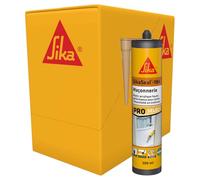 SIKA - Mastic acrylique haute performance - SikaSeal-184 Maçonnerie Beige - Réparation de fissures - Joints d’étanchéité - Extérieur/intérieur - Carton de 12 cartouches de 300ml